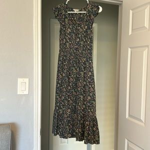 Lucky Brand Midi Floral Dress